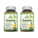 Secrets à base de plantes Bromelain 500 Mg 120 Comprimés Suppléments de 2' Non-GMO' Sans gluten' Fabriqué aux États-Unis