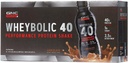 GNC AMP Wheybolic 40 - Chocolat - 14 oz. (12 bouteilles)