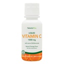 NaturesPlus Vitamine liquide C - 1000 mg, 8 fl oz - avec bioflavonoïdes citron - Végétarien, sans gluten - 8 portions