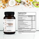 Supplément de peau claire avec le zinc et les probiotiques pour les adultes – soutient l'acné hormonale, les cassures et la Rosacea – pilules d'acné pour un teint plus clair – Anirva ClearDerm