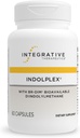 Thérapeutique intégrative Indolplex – 240mg Biodisponible DIM pour le soutien de l'équilibre hormonal* - soutient le métabolisme des estrogènes* - sans gluten et sans lait - 60 capsules (30 portions)