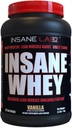 Insane Labz Insane Whey, 100 % Muscle Building Whey Protein, BCAA Profile Amino, Mass Gainer, Remplacement des repas (Vanilla, 30 portions)