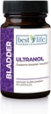 Ultranol Total Bladder Support - Supplément naturel de canneberge pour la santé urinaire, contrôle de la vésicule excessive, incontinence - réduit les fuites et l'urgence - 1 bouteille - 30 capsules
