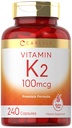 Carlyle Vitamine K2 Supplément 100 mcg