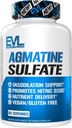 Alimentation Agmatine Sulfate Oxyde Nitrique Capsules - Supplément d'oxyde nitrique de sulfate d'Agmatine à haute résistance pour pompes à haute intensité Récupération de la croissance musculaire et performance - 60 portions