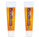 Globe (2 packs) Povidone Iodine 10% Onguent de premiers soins 1 oz, pour les brûlures de copeaux (comparer à la bétadine)