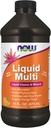 MAINTENANT compléments alimentaires, liquide multi, saveur orange tropicale, absorption rapide, avec des phytonutriments ajoutés, 16-Ounce