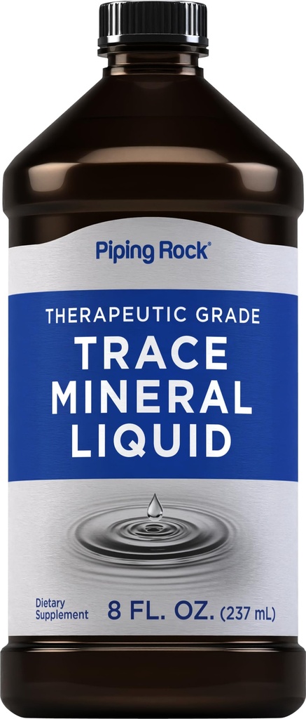 Piping Rock Trace Mineral Liquid.