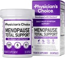 Supplément probiotique de la ménopause de médecin pour les femmes - soutient l'équilibre hormonal, les éclairs chauds, les sueurs nocturnes, la gestion du poids, Bloating & Gut Health - avec Cohosh noir, Resveratrol+ - 30ct