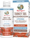 MaryRuth Organics Turkey Tail Mushroom Supplement (en anglais seulement) Ultra Absorption Liposomal (en anglais seulement) Full Spectrum (en anglais seulement) 200mg Beta-Glucans par service