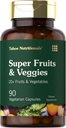 Tahoe Nutritionals Super Fruits et légumes Capsules $ 90 Comte $ Supplément végétarien, sans OGM et sans gluten