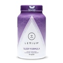 Levium Sleep Formula Supplement Capsules d'aide à la relaxation naturelle avec Melatonine, GABA, L-Theanine, Magnésium