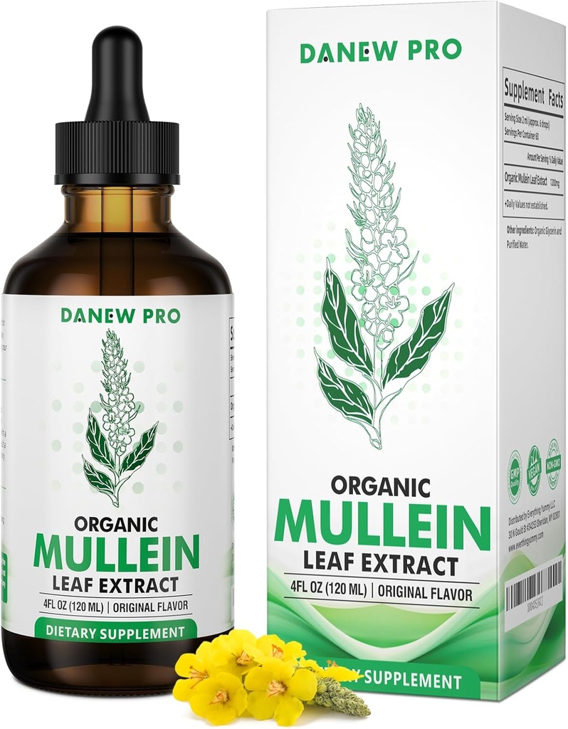 Extrait de feuille de Mullein - 4 oz