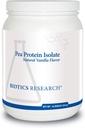Biotics Research Pea Protein Isolate Natural Vanilla Flavored, Mixes Easily with Water or Juice, Premium Pea Protein, 21 gram Clean Protein per Serving 16 Ounces