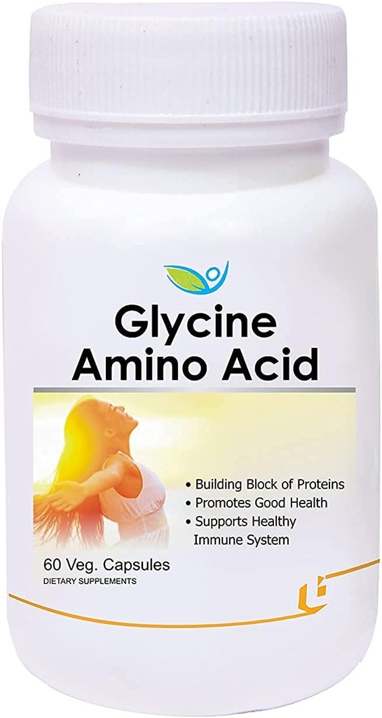 VNZ Acide glycinique amino -Pack de 60 gélules