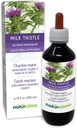 Thistle de lait naturel (Silybum marianum) Fruits et herbes Teinture sans alcool - 6,76 fl oz Extrait liquide dans les gouttes - Supplément à base de plantes - végétalien