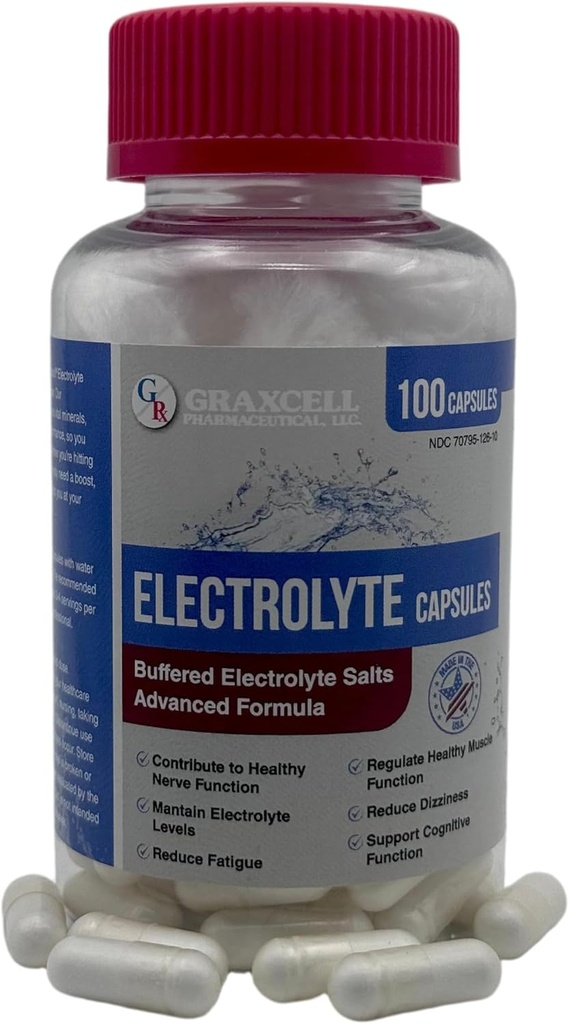 Capsules d'électrolyte 100 Nombre