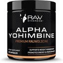 Alpha Yohimbine – Yohimbe Bark Fat Burner, pilules de perte de poids qui fonctionnent rapidement - 3ème partie testé pour la pureté et la puissance, 60 capsules par RAW Synergies