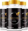 (3 Pack) Prostomo Capsules - Formule officielle pour soutenir la santé de la prostate, tout supplément naturel au contrôle de Regain et atteindre le bien-être général, Premium Pros Tomo Pills Review (180 Capsules)