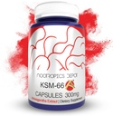 Nootropics Depot KSM-66 Ashwagandha Capsules de 300mg de Count de 90 Avec l'extrait de somnifera d'Ayurvedic Herb.