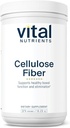 Nutriments vitaux Poudre de fibre de cellulose 375g Poudre de fibre insoluble 375g Poudre de fibre de fibres Soutient une fonction saine de l'intestin.
