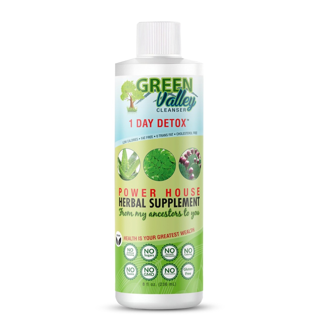 Green Valley Cleanser – Natural Herbal Colon Cleanse Detox Supplement Supporte Digestion, Bloating Relief & Regularity