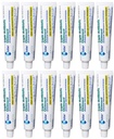 Globe (12 Pack) Triple onguent antibiotique 1 oz, onguent antibiotique de premiers soins, protection contre les infections 24 heures sur 24, traitement des blessures pour les petites éraflures, brûlures et coupures