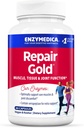 Enzymedica, Repair Gold, Proteolytic Enzymes, Joint Support Supplement, Promotes Muscle Recovery & Tissue Function, 60 Count