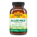 Country Life Aller-Max - Suppléments Quercetin avec Bromelain - Soutien immunitaire avec vitamine C, zinc et mélange botanique - Certifié sans gluten, végétalien (100 Nombre (paquet de 1))