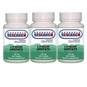 Dr Hans Nieper Comprimés d'orotate de lithium, 120 mg, 3paquet (200 Nombres chacun)
