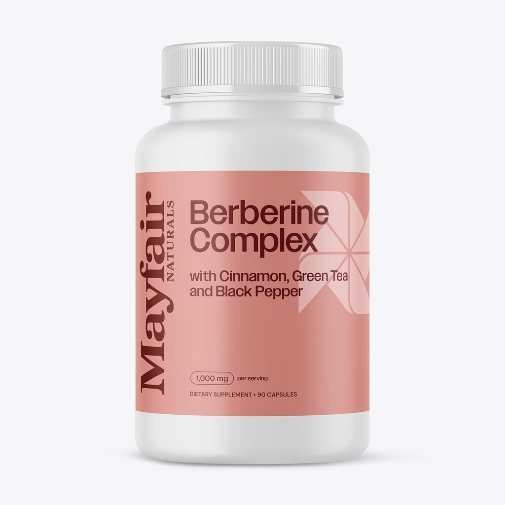 Supplément complexe berbère, avec cannelle, thé vert et poivre noir 90 Capsules