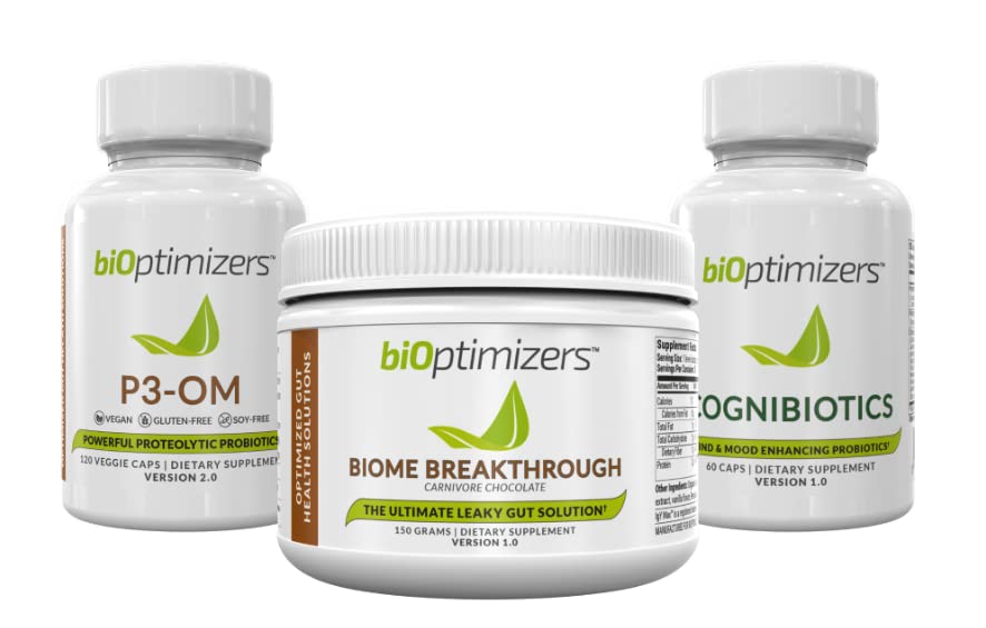 BiOptimizers L'Ultime Gut Health Stack - Chocolat, Promotions et Niveaux Gut Health