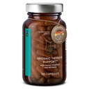 Supplément de soutien à la thyroïde biologique avec l'iode de Sea Kelp Organic et Sélénium de Mustard Seed Extract - 120 Capsules - Supplément naturel à la thyroïde pour hommes et femmes - Vegan and Gluten Free
