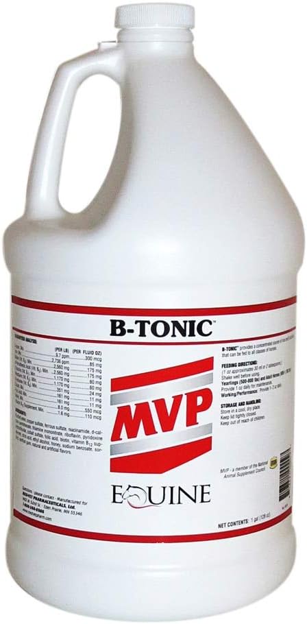 MVP B-Tonic B Vitamines et supplément en fer pour chevaux