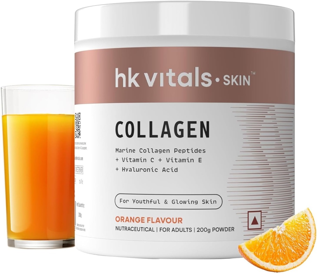Supplément de collagène marin (Orange, 200 Gram)