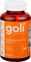 Goli Nutrition Fruits mélangés Superfruits Gommies, 60 CT