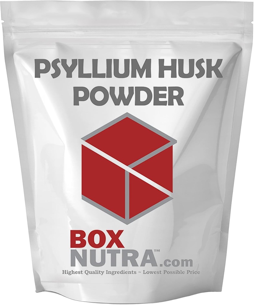 BoxNutra Psyllium Poudre de musc - Laxatif de forme en vrac - favorise les mouvements réguliers de Bowel - améliore la digestion, 1kg