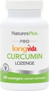 NaturesPlus PRO Longvida Curcumin - 60 Lozenges - Promotion d'une protection radicale libre et saine - Non-OGM, végétalien, sans gluten, sans soja - 30 portions