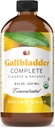 Gallbladder Complete 8 oz Concentrate de liquide organique - Supplément de vinaigres digestifs