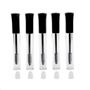 5PCS/5ML Réutilisable Eyelash Growth Oil Bouteilles Mascara Porte-tube Conteneur Bride à cils avec brosse