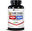 Stérols de plantes de santé Capsules 2000mg de 240 Capsules de végétaliens Beta Sitostérol & Complexe de phytostérol