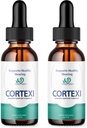 (Official) Cortexi Tinnitus Treatment Hearing Support with Chromium, Grape Seed, Astragalus, Maca Root - Cortexi Hearing Support Drops Supplement Cortexi Tinnitus Treatment for Ringing Ears (4oz)