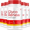 (5 Pack) Glyco Renew - Glyco Renew Blood Support, Glyco Renew Blood Support, Glyco Renew Blood Support Pills, Glyco Renew Blood Support, Glyco Renew Blood Support, 150 Capsules