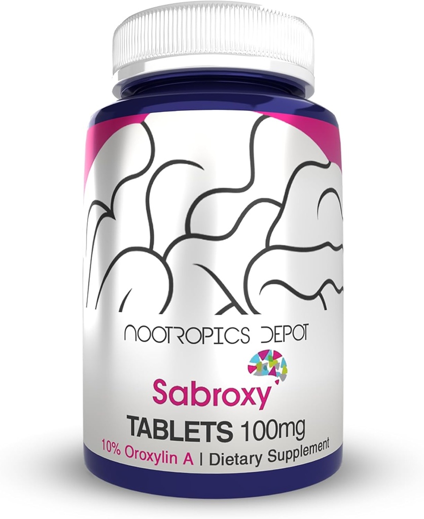 Nootropics Depot Sabroxy® Comprimés de 100mg de numération 90 au minimum 10% Oroxylin-A-