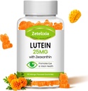 Lutein Gummies 25mg - Eye Vitamins Lutein & Zeaxanthin Eye Health Supplements for Adults,Sugar Free Eye Health Gummies Supplement - Support Vision,Macular,Blue Light Filtering (60 Count)