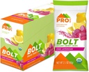 PROBAR - Bolt Bio Energy Chews, Lémonade Rose, Non-OGM, Sans gluten, USDA certifié biologique, saine, énergie naturelle, Gommies de carburant rapide avec des vitamines B & C (12 comte)