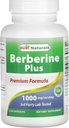 Best Naturals Berberine Plus 1000mg par portion 120 Capsules