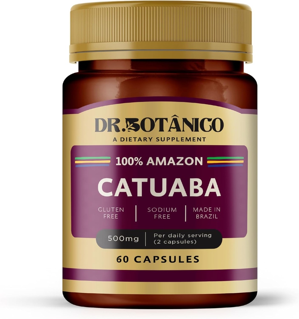 Catuaba 500mg – Botanico (60 capsules)