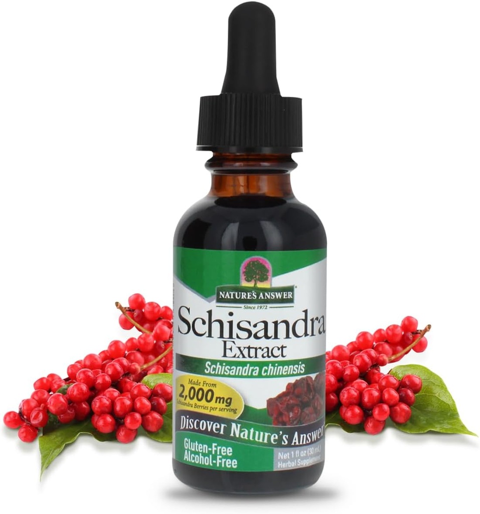 Réponse de la nature Schisandra Berry, 1-Ounce