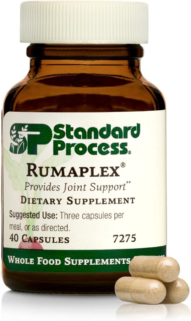 Rumaplex - Supplément de soutien du foie sain - Supplément santé corporel avec vitamine A et niacine - Aide à la santé du foie et à la production de bile - 40 capsules
